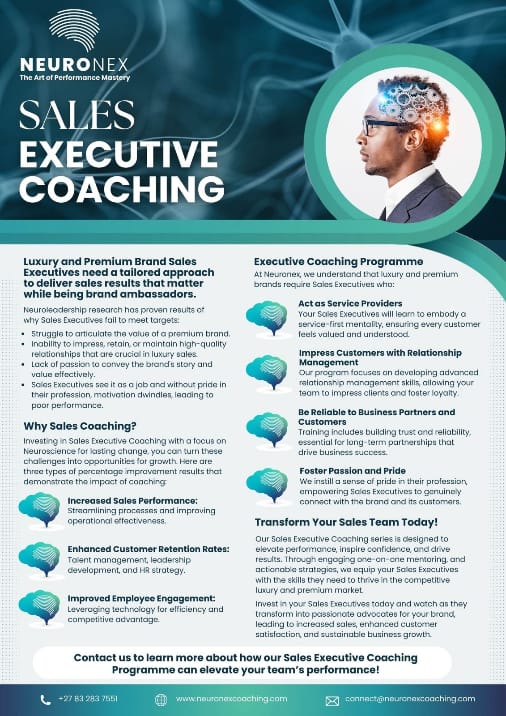 Neuronex Sales Executive Coaching